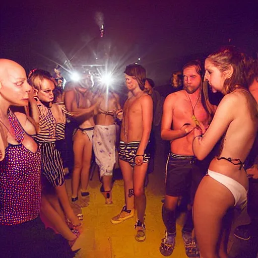 Image similar to ibiza club night photograph by dave swindells