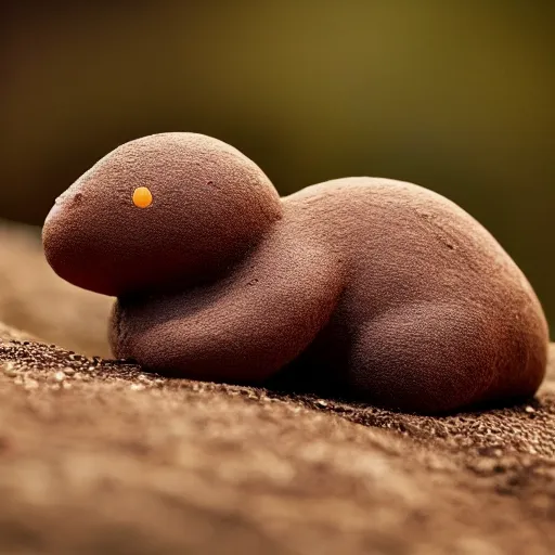 Prompt: national geographic photo of diglett, pokemon in the wild, intricate, portrait, 8 k highly professionally detailed, hdr, award winning