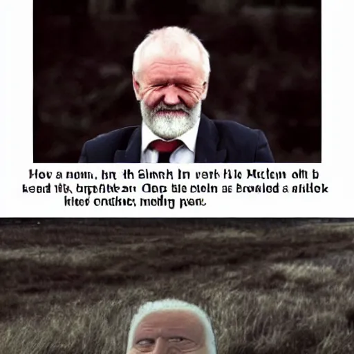 Prompt: danish viking version of hide the pain harold meme