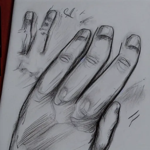 Prompt: well drawn hand sketches