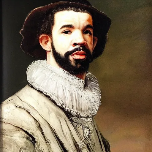 Prompt: Hi, what can I add to my prompts so that the subjects are not multiplied in the result. Here's an example. The prompt was a portrait painting of Drake by Rembrandt van Rijn