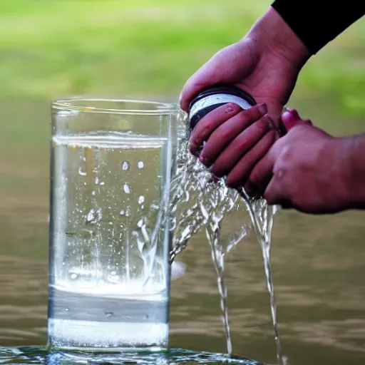 Image similar to two hands pouring water from them