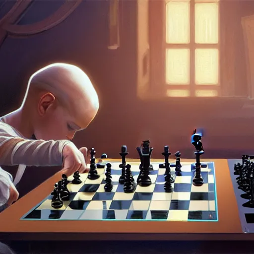 ArtStation - Chess-flix and Chill