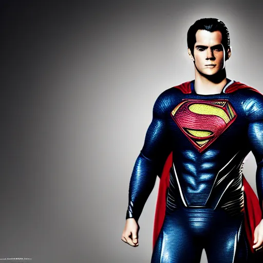 Image similar to an potrait of Avril Lavigne play Man of Steel replacing Henry Cavill, photorealistic, high detail, photo studio, testing custom, 4k