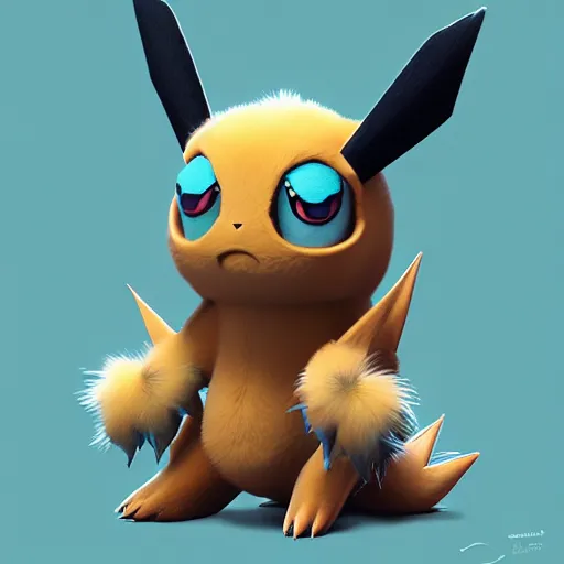 ArtStation - Shiny Pikachu