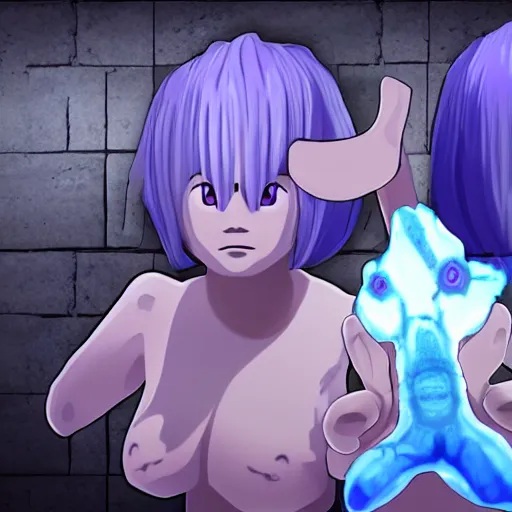 Image similar to Ao Oni remastered, 3d video game screenshot, trailer