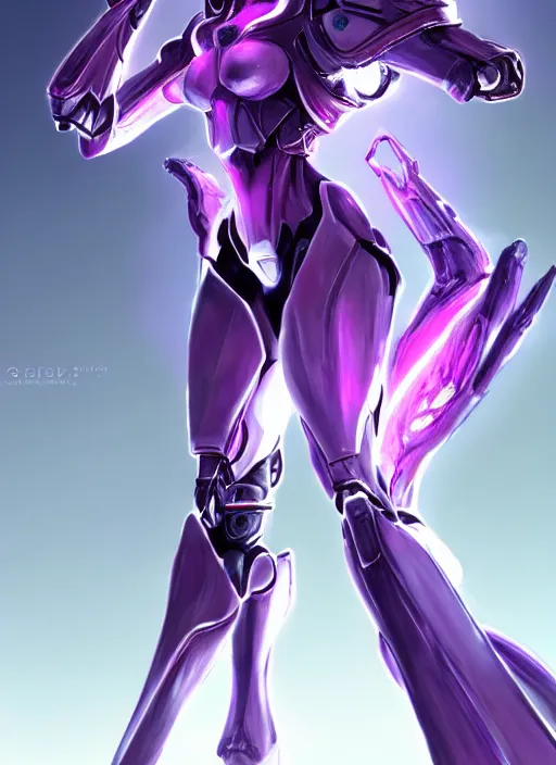 Image similar to cinematic close shot, galactic sized goddess, proportional stunning beautiful hot female warframe, sleek mecha female dragon head, metal ears, led purple eyes, smooth fuschia skin, sleek silver armor, floating in space, holding a galaxy, epic proportions, epic size, epic scale, furry art, dragon art, giantess art, warframe fanart, furaffinity, octane