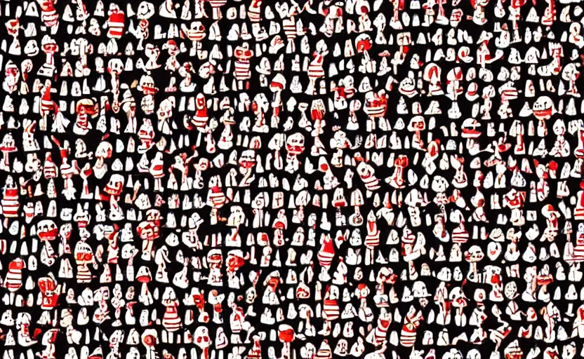 Prompt: Wheres Waldo
