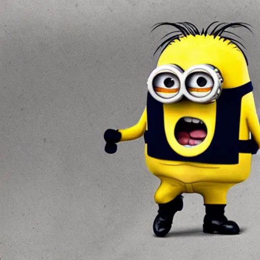 Prompt: minions in nazi germany