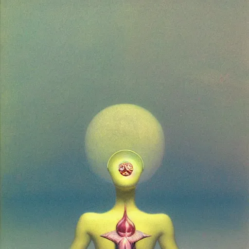 Prompt: sailormoon by zdzisław beksiński