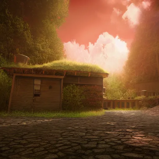 Image similar to surrealistic digital art of the place before birth, award winning, artstation, unreal engine, blender, 4k