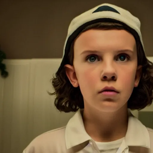 Image similar to millie bobby brown in stranger things