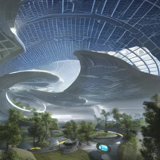 Prompt: photo of a futuristic solarpunk utopia