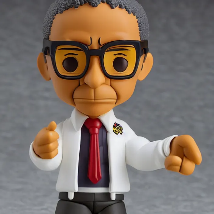 Image similar to Gus Fring, An anime Nendoroid of Gus Fring, figurine, detailed product photo
