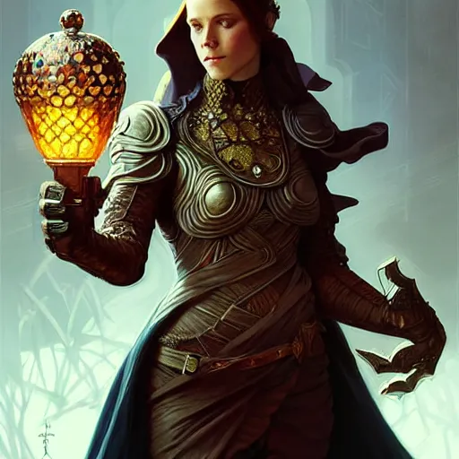 Image similar to Ter Stegen holding a bomb, D&D, fantasy, intricate, elegant, highly detailed, digital painting, artstation, concept art, matte, sharp focus, illustration, art by Artgerm and Greg Rutkowski and Alphonse Mucha