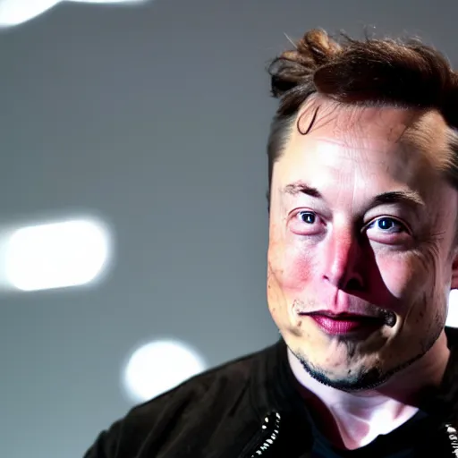 Image similar to photo of elon musk cosplaying as a muffin!!, highly detailed, extremely high quality, hd, 4 k, 8 k, professional photographer, 4 0 mp, lifelike, top - rated, award winning, cinematic, realistic, detailed lighting, detailed shadows, sharp, no blur, edited, corrected, trending