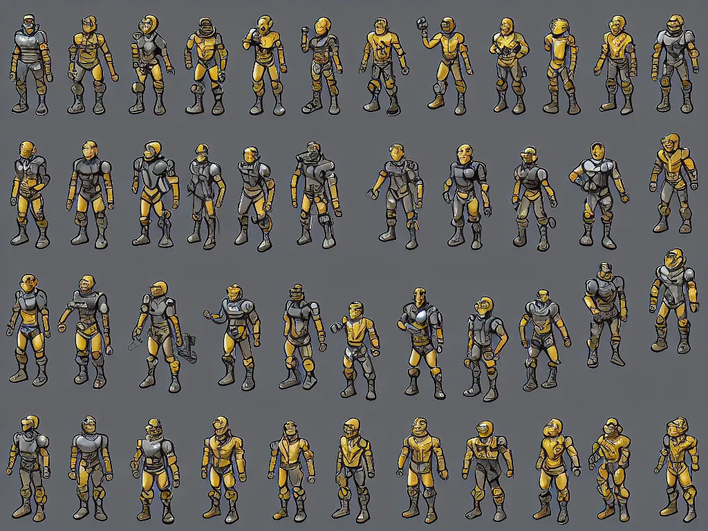 Isometric 2d Sprites