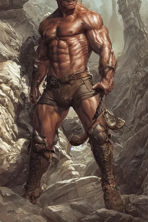 Image similar to muscled Jason Bateman as a ruggedly handsome hero, intricate, elegant, highly detailed, centered, digital painting, artstation, concept art, smooth, sharp focus, illustration, art by artgerm and donato giancola and Joseph Christian Leyendecker, Ross Tran, WLOP