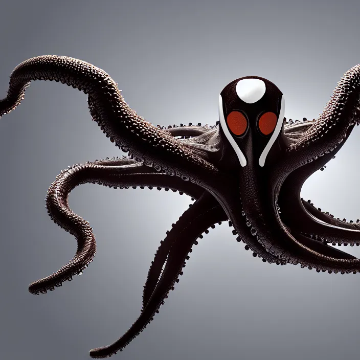 Image similar to photograph of dr octopus. 8k