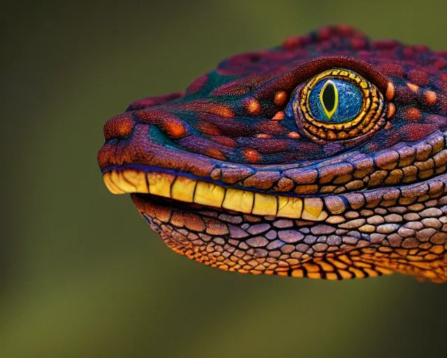 Prompt: langford's basilisk, art by national geographic,, nature show, 4 k