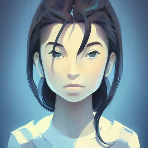 Image similar to face icon stylized minimalist nintendo 3 ds, loftis, cory behance hd by jesper ejsing, by rhads, makoto shinkai and lois van baarle, ilya kuvshinov, rossdraws global illumination