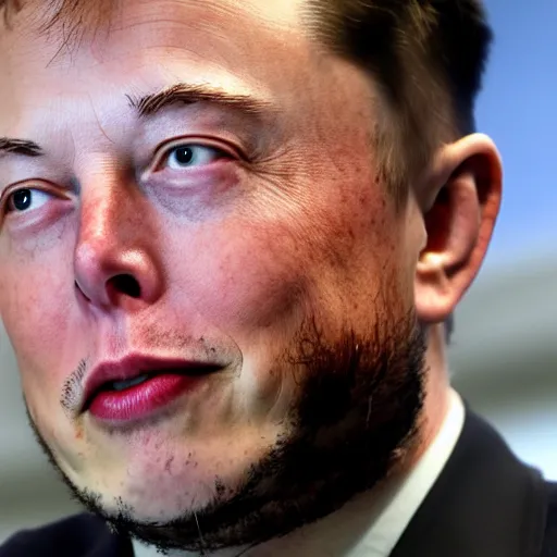 Image similar to Elon Musk's head as a Monopoly token