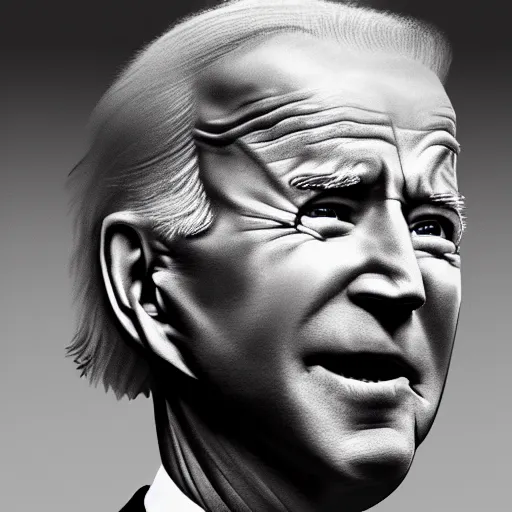 Prompt: Joe Biden in the style of junji ito, 4k resolution