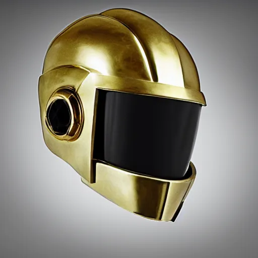 Prompt: daftpunk helmet in 1 5 0 0 s, photorealistic