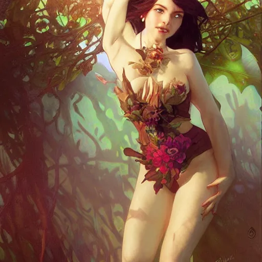 Image similar to Dahlia Ravensflight by Stanley Artgerm Lau, greg rutkowski, thomas kindkade, alphonse mucha, loish, norman Rockwel