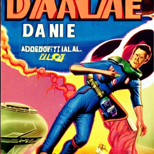 Image similar to adventures of dan dare