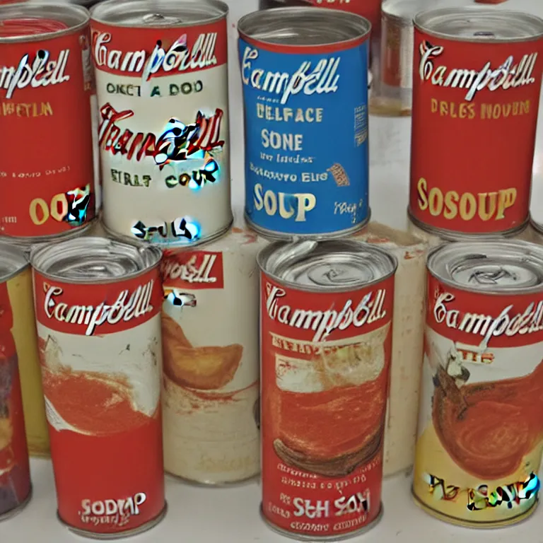 Image similar to Campbell's soup can