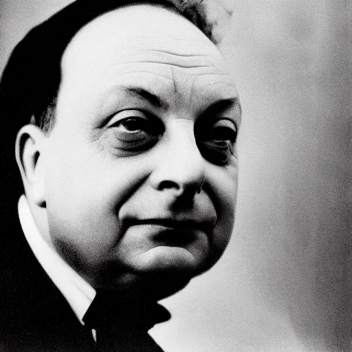 Prompt: Wolfgang Pauli at CERN, photography by Irving Penn