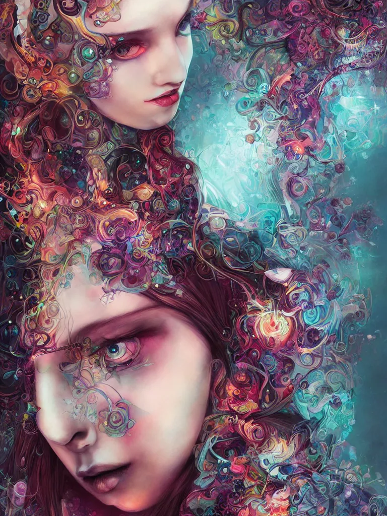 Prompt: realistic detailed image of zen master, cyber by anna dittmann, neo gothic, rich deep colors.