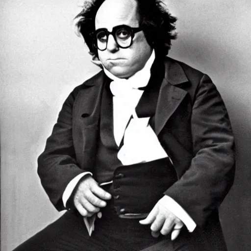 Prompt: Danny Devito in the 1830's