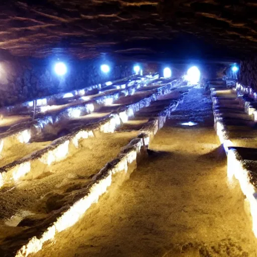 Image similar to underground salt mine