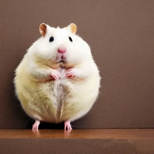 Image similar to fat obese anthropomorphic hamster