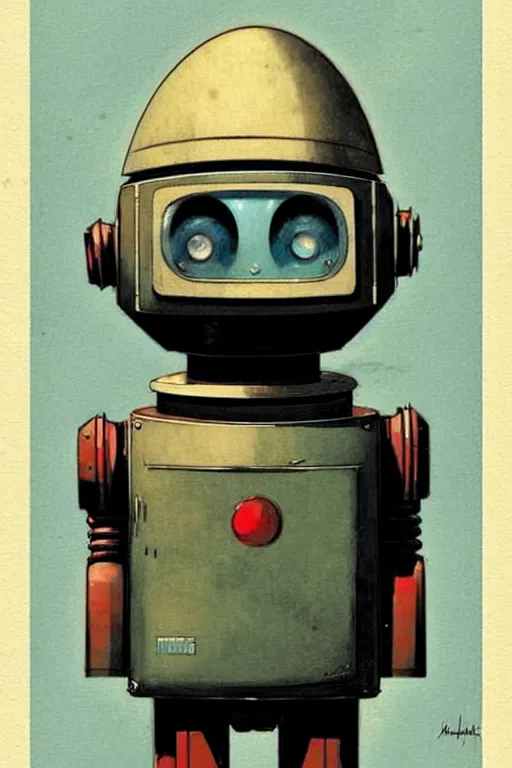 Image similar to ( ( ( ( ( 1 9 5 0 s robot knome b 9 robot lost in space robert kinoshita robby the robot. muted colors. ) ) ) ) ) by jean - baptiste monge!!!!!!!!!!!!!!!!!!!!!!!!!!!!!!