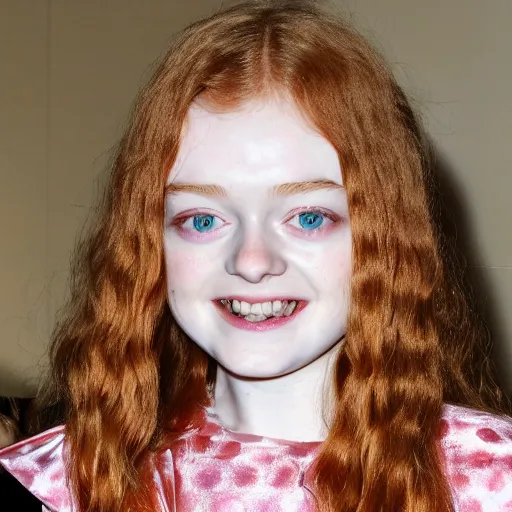 Prompt: sadie sink face as a kitchen sink