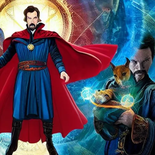 Image similar to doctor strange is doctor doolittle