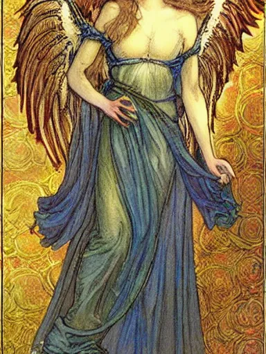 Prompt: angel by rebecca guay