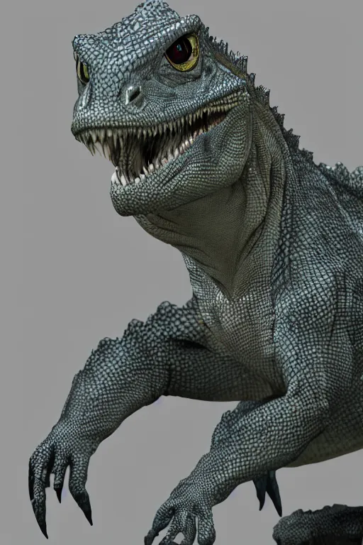 Image similar to lizardman, gray scales, anime, hd,