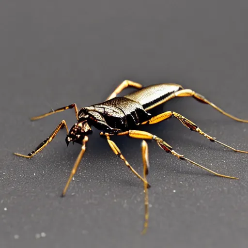 Image similar to a metallic scorpion