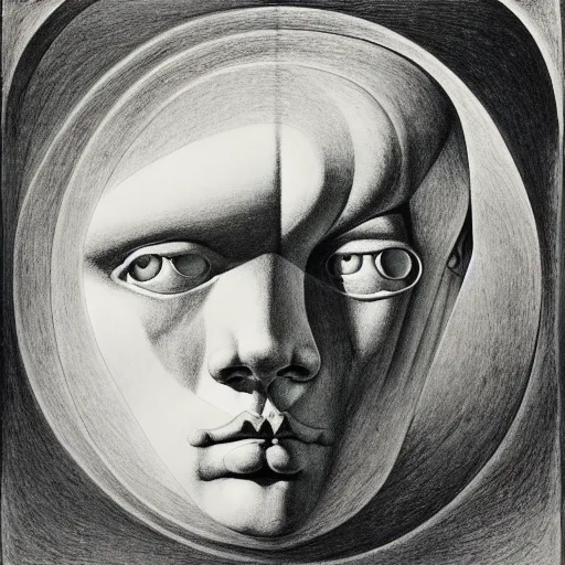 Image similar to lithography on paper secret artefact conceptual figurative post - morden monumental dynamic portrait by william blake and escher and hogarth, inspired by magritte, illusion surreal art, highly conceptual figurative art, intricate detailed illustration, controversial poster art, polish poster art, geometrical drawings, no blur