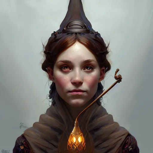 Image similar to Portrait of potato wizard, D&D, face, fantasy, intricate, elegant, highly detailed, digital painting, artstation, concept art, smooth, sharp focus, illustration, art by artgerm and greg rutkowski and alphonse mucha