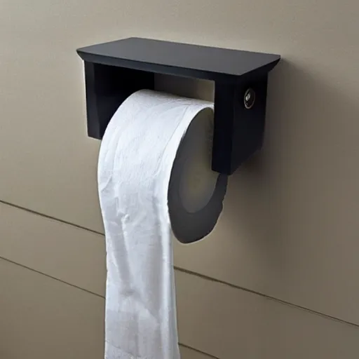 Image similar to thermonuclear toilet roll holder