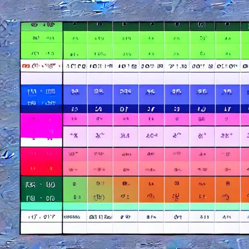 Prompt: color blindness test chart, hihgly detailed