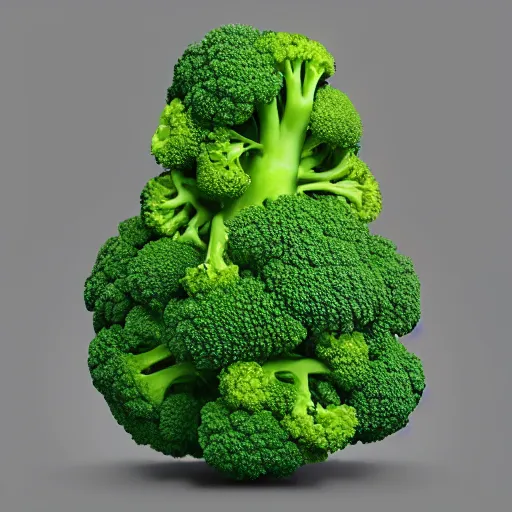 Prompt: [ broccoli ]!! has an [ [ elizabeth olsen face ] ]!!, trending on zbrush, unreal engine 5, cgsociety contest winner, intricate, detailed, 4 k quality, concept art