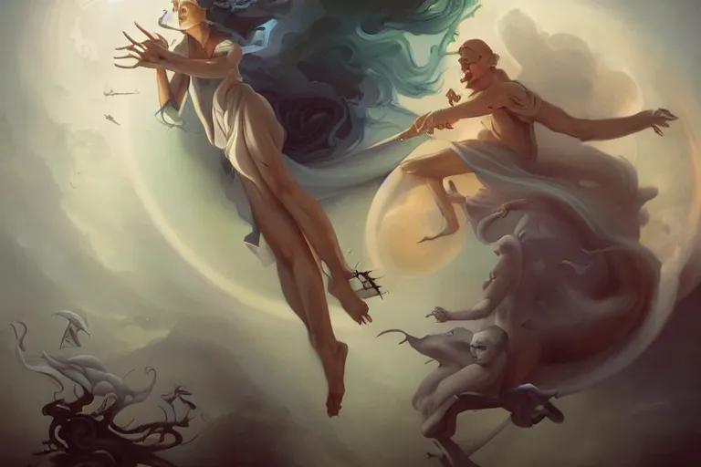 Image similar to Astral Projection by Peter Mohrbacher