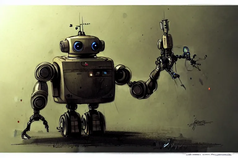 Image similar to robot by jean - baptiste monge