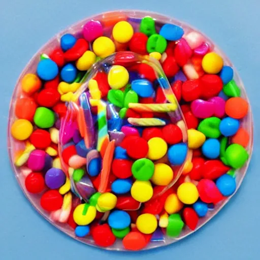 Image similar to toilet shaped candy